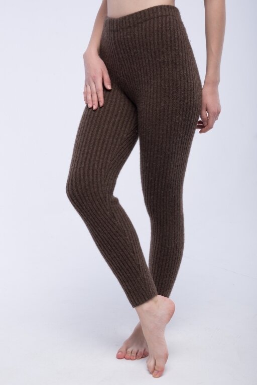 Купить Рейтузы коричневые из 100% пуха яка 