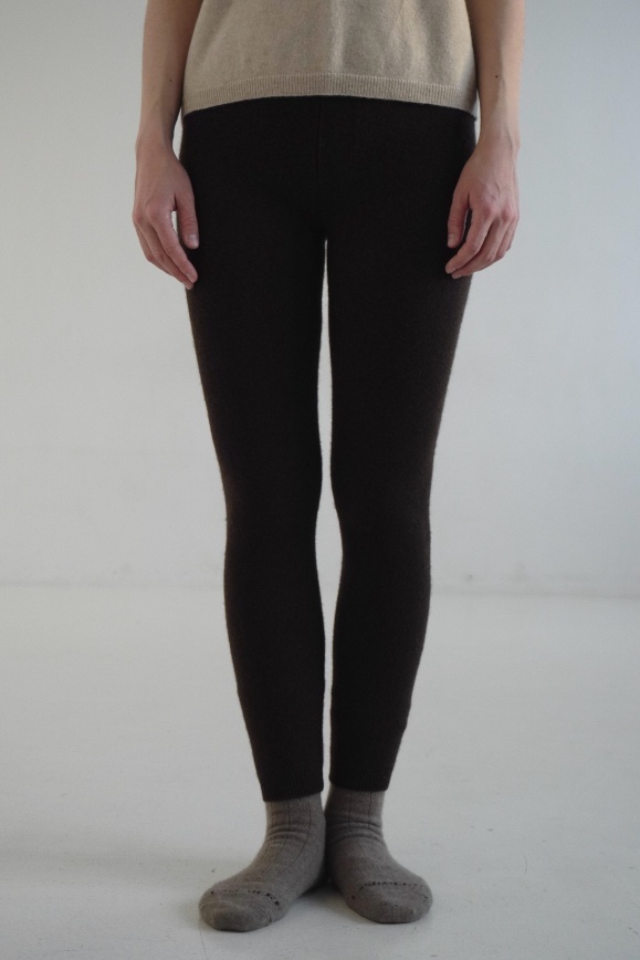 Купить Рейтузы коричневые из 100% пуха яка 