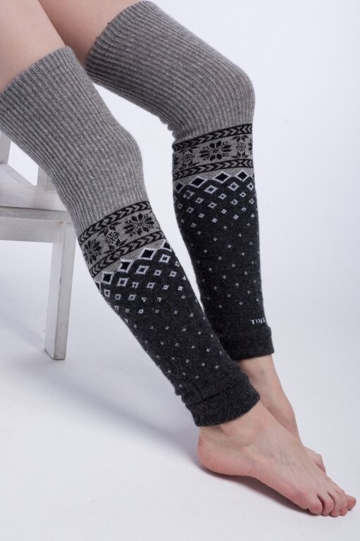 Купить Гетры тёмно-синие 70% шерсть яка 