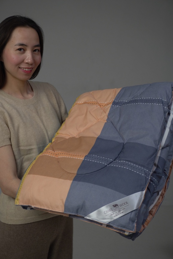 Купить Одеяло cтеганое из верблюжьей шерсти 