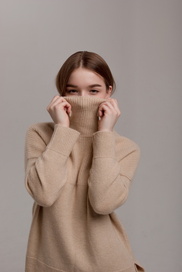 Купить Свитер из 100% кашемира светлый 